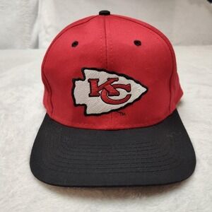 Logo 7 Kansas City Chiefs Hat Cap Snap Back Mens One Size Red NFL Football